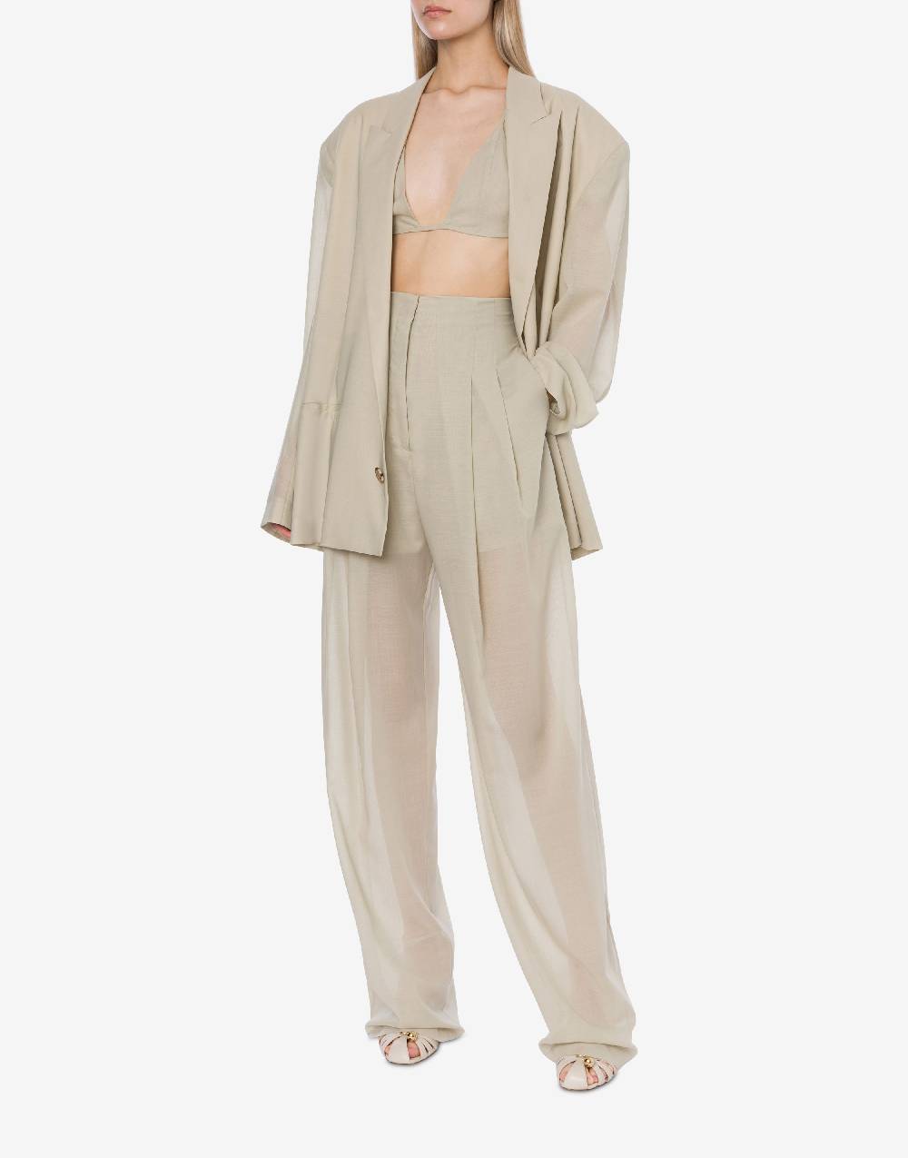 Philosophy Di Lorenzo Serafini Giacca oversize in voile di lana Negozio