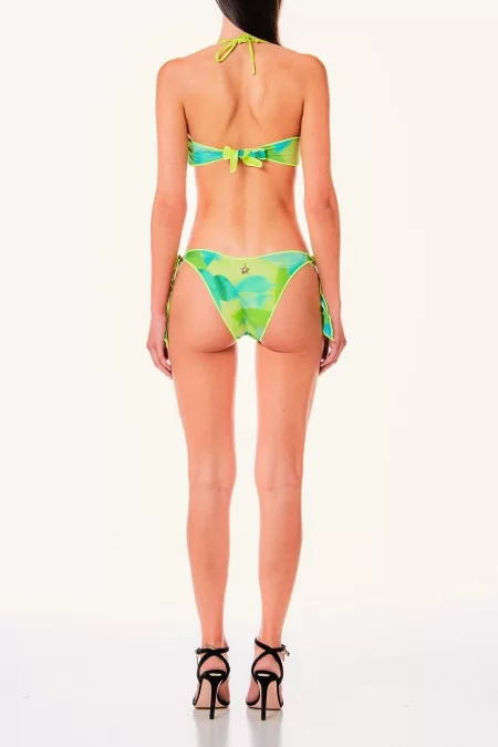 LIUJO JEANS CORE BIKINI FASCIA E SLIP FIOCCO Vendita Calda