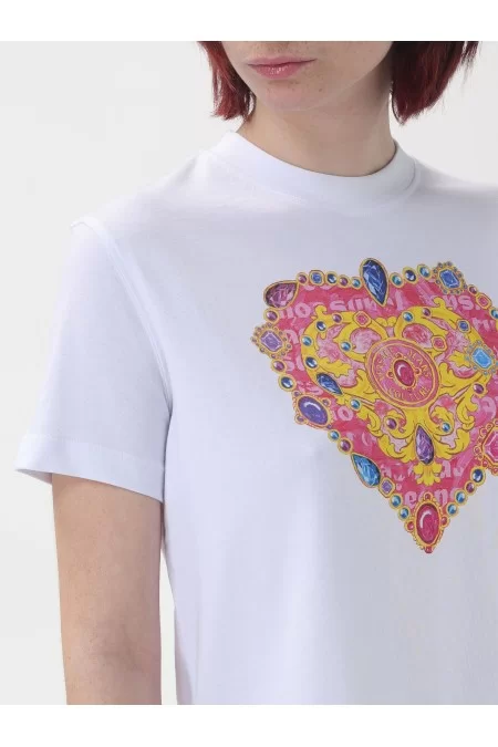 VERSACE Maglietta da donna VERSACE Marchio di lusso con qualità premium e design elegante Spedizione Gratuita