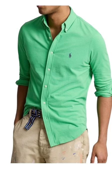 POLO RALPH LAUREN UOMO Camicia Uomo Polo Ralph Lauren Marchio di alta moda con design classico e qualità impeccabile. Tessuto di cotone pregiato, vestibilità comoda e elegante. Per l\'uomo moderno Promozione temporanea