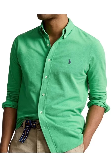 POLO RALPH LAUREN UOMO Camicia Uomo Polo Ralph Lauren Marchio di alta moda con design classico e qualità impeccabile. Tessuto di cotone pregiato, vestibilità comoda e elegante. Per l\'uomo moderno Promozione temporanea