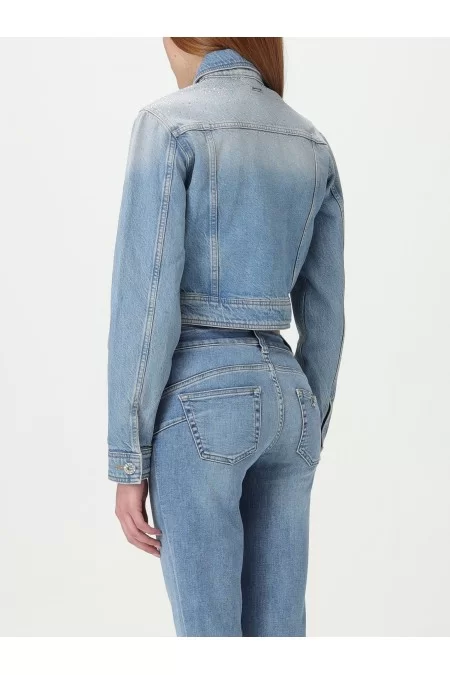 LIU JO BLUE DENIM GIUBBINO DENIM SCOOP Soddisfazione Garantita