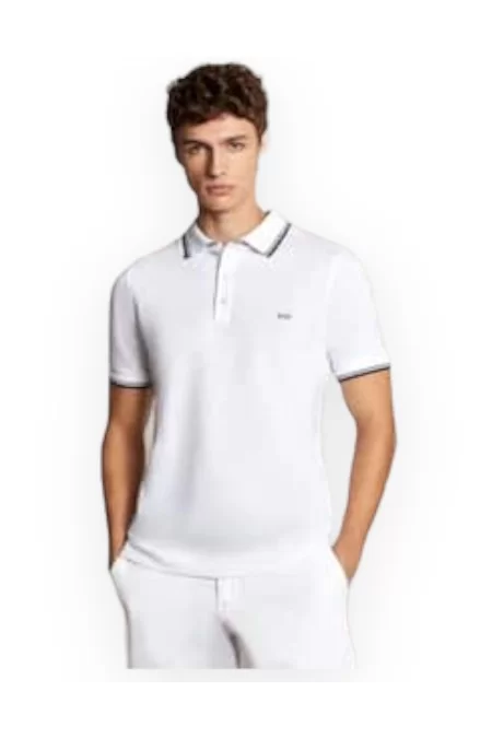 FAY POLO DB COLLAR PIQUET STR STRIPES Fino Al -60%