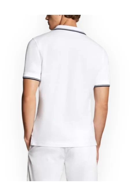 FAY POLO DB COLLAR PIQUET STR STRIPES Fino Al -60%
