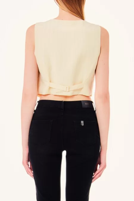 LIUJO JEANS CORE GILET TS NAV Flash Sale