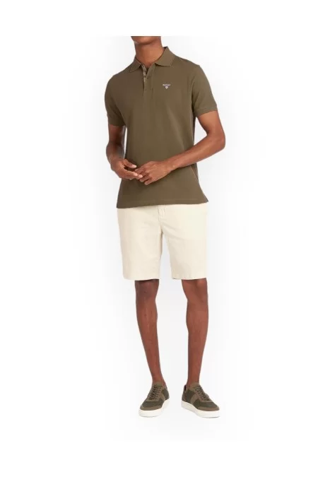 BARBOUR TARTAN PIQUE POLO Negozi Online