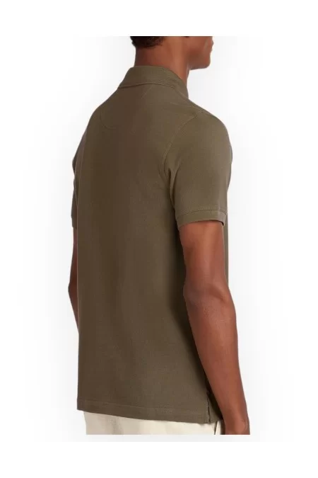 BARBOUR TARTAN PIQUE POLO Negozi Online