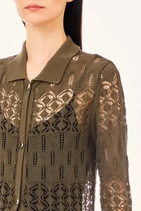 LIUJO JEANS CORE ECS MAGLIA APERTA M/L Consegna Veloce