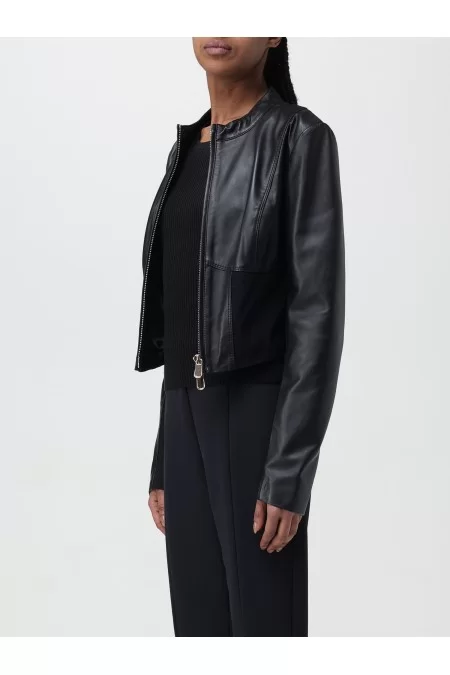 PINKO GIANO GIUBBINO IN PELLE E DRILL STRECH Qualità