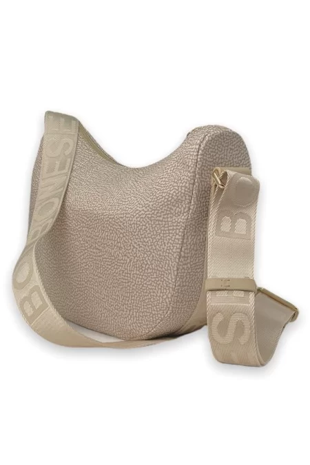 BORBONESE La borsa di BORBONESE è sinonimo di stile e qualità. Impressiona con il design italiano elegante e dettagli artigianali impeccabili. Perfect per ogni occasione. Grazie alla sua versatilità, si adatta perfettamente a Discount Store per i nuovi prodotti