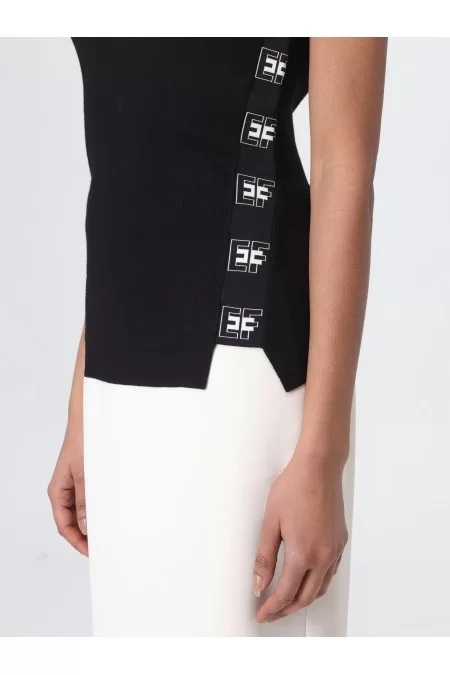 ELISABETTA FRANCHI Top elegante di ELISABETTA FRANCHI Marchio di moda italiano con top di alta qualità e stile elegante Promozione Limitata