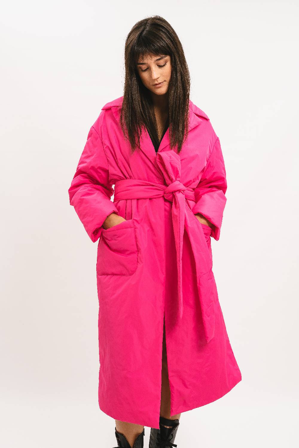Pink Memories Giacca 100 grammi oversize lunga Shopping Online