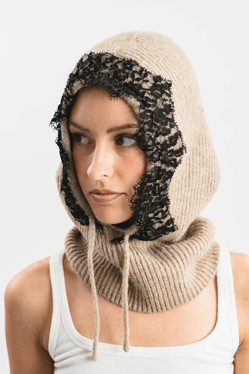 Pink Memories Balaclava con pizzo Online