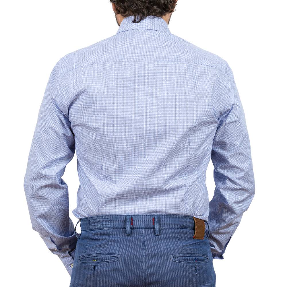 Poggianti Camicia classica con inserti bianchi Negozi Online