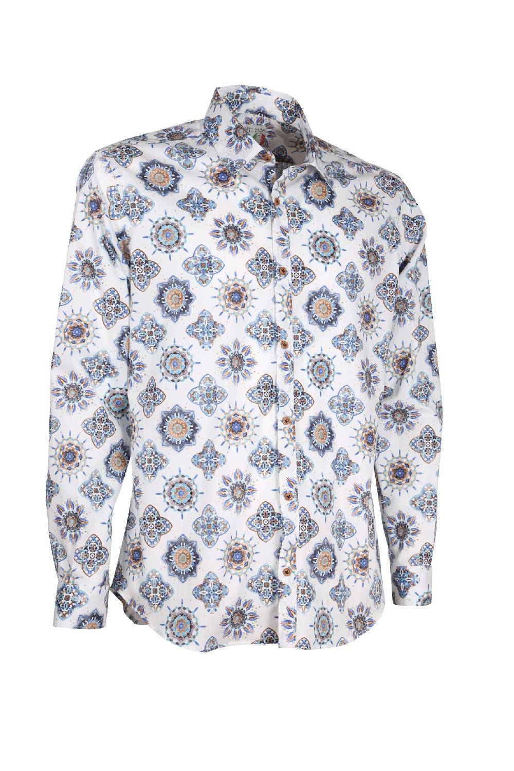 Poggianti Camicia uomo spring summer 24 CHIUSI-66F-136 Offerta