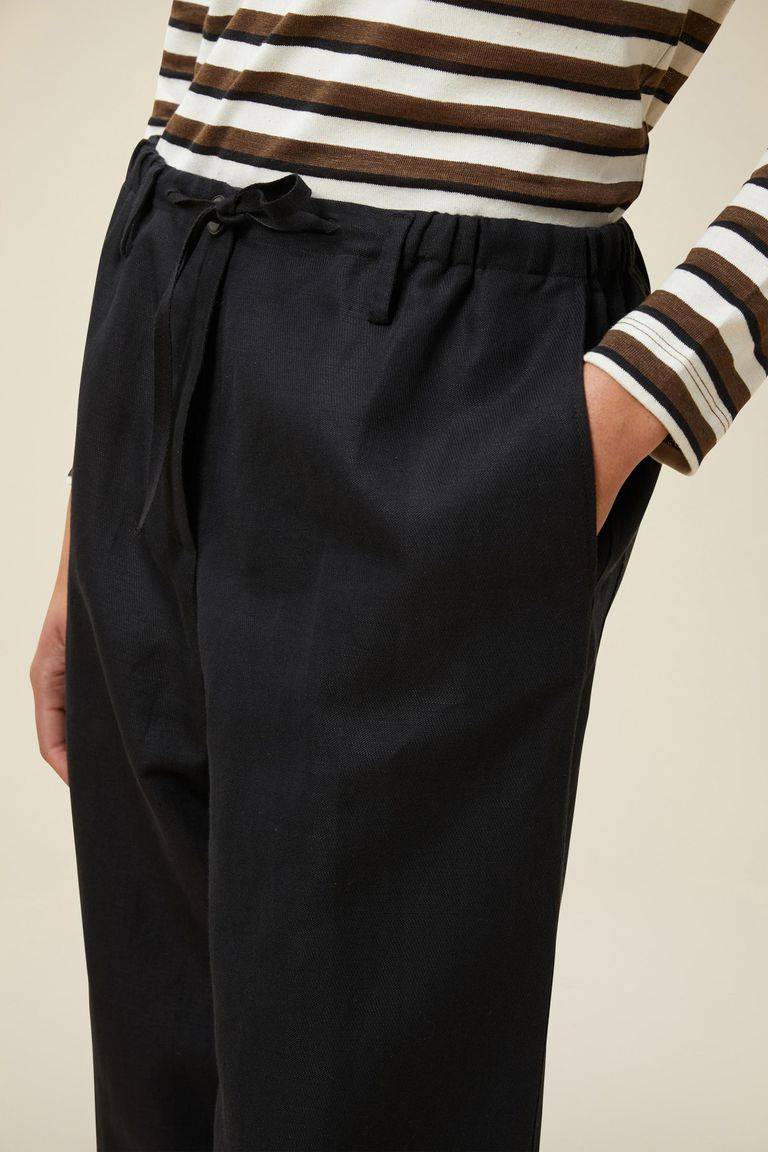 Pomandere Pantalone con elastico in vita e coulisse Saldi