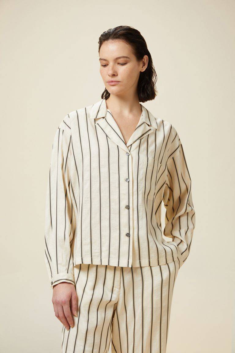 Pomandere Camicia pijama rigata Vendita