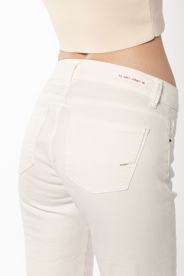 PS. Don't Forget Me SHARON 1 LOW RISE FLARE CROPPED FIT Offerte