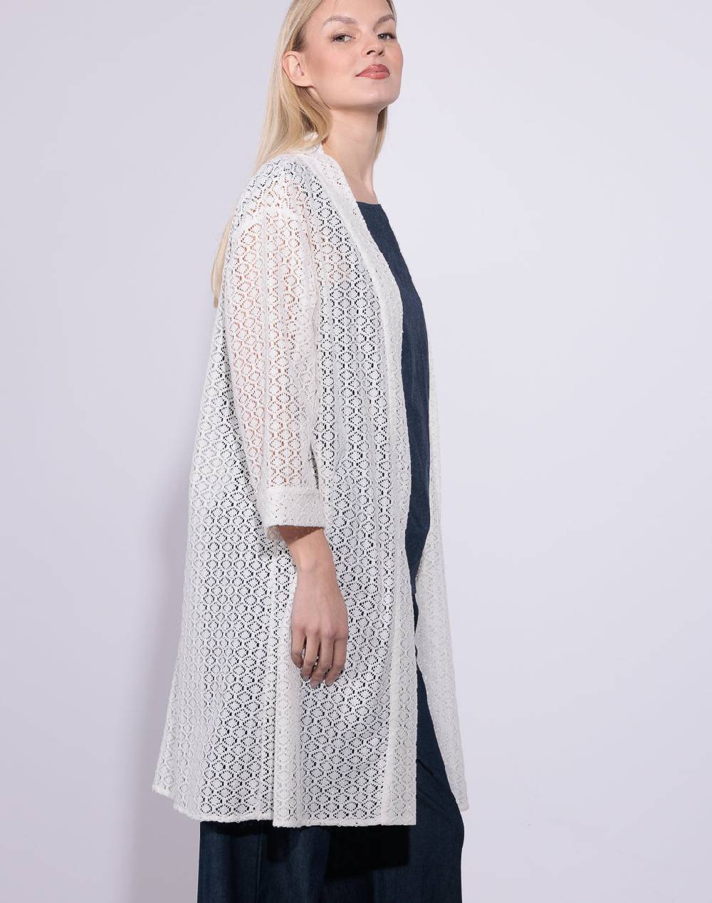 Risskio Manoj - Kimono in pizzo Nuovo
