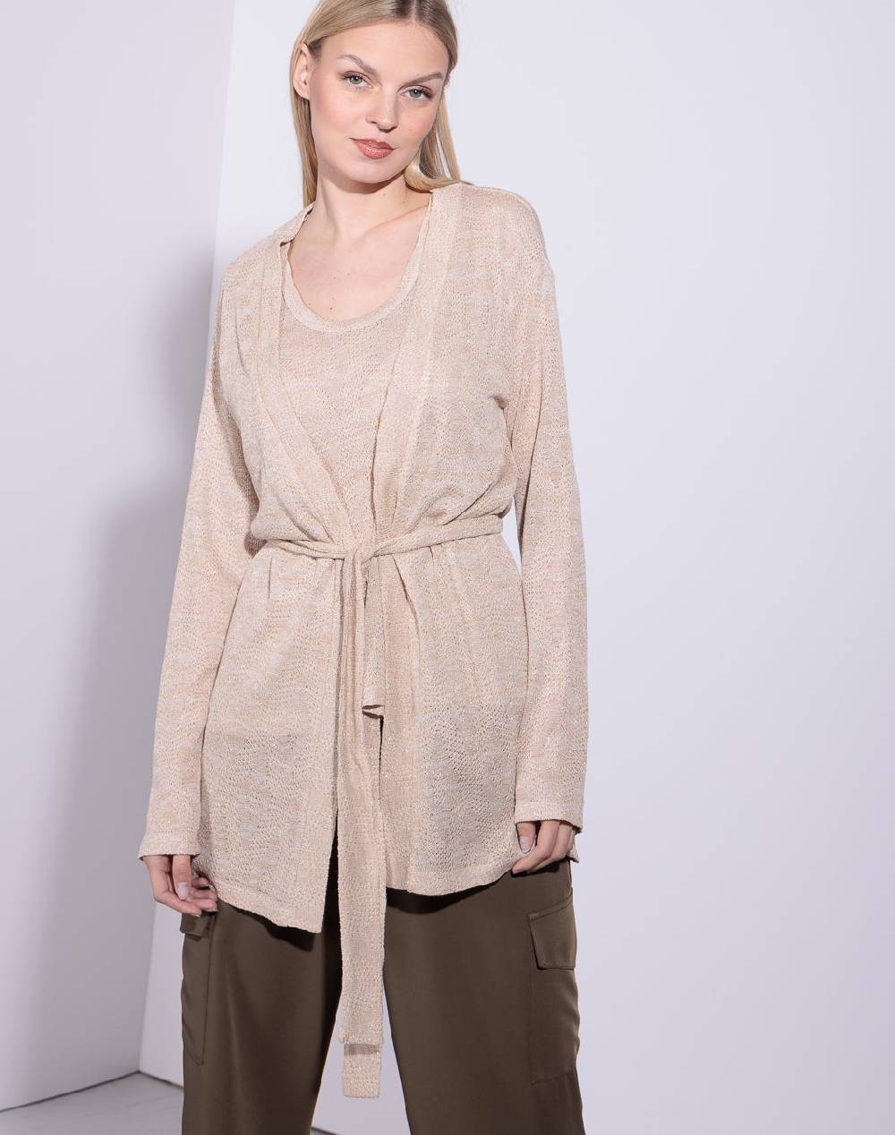 Risskio Idrissa - Cardigan lurex Vendite Flash
