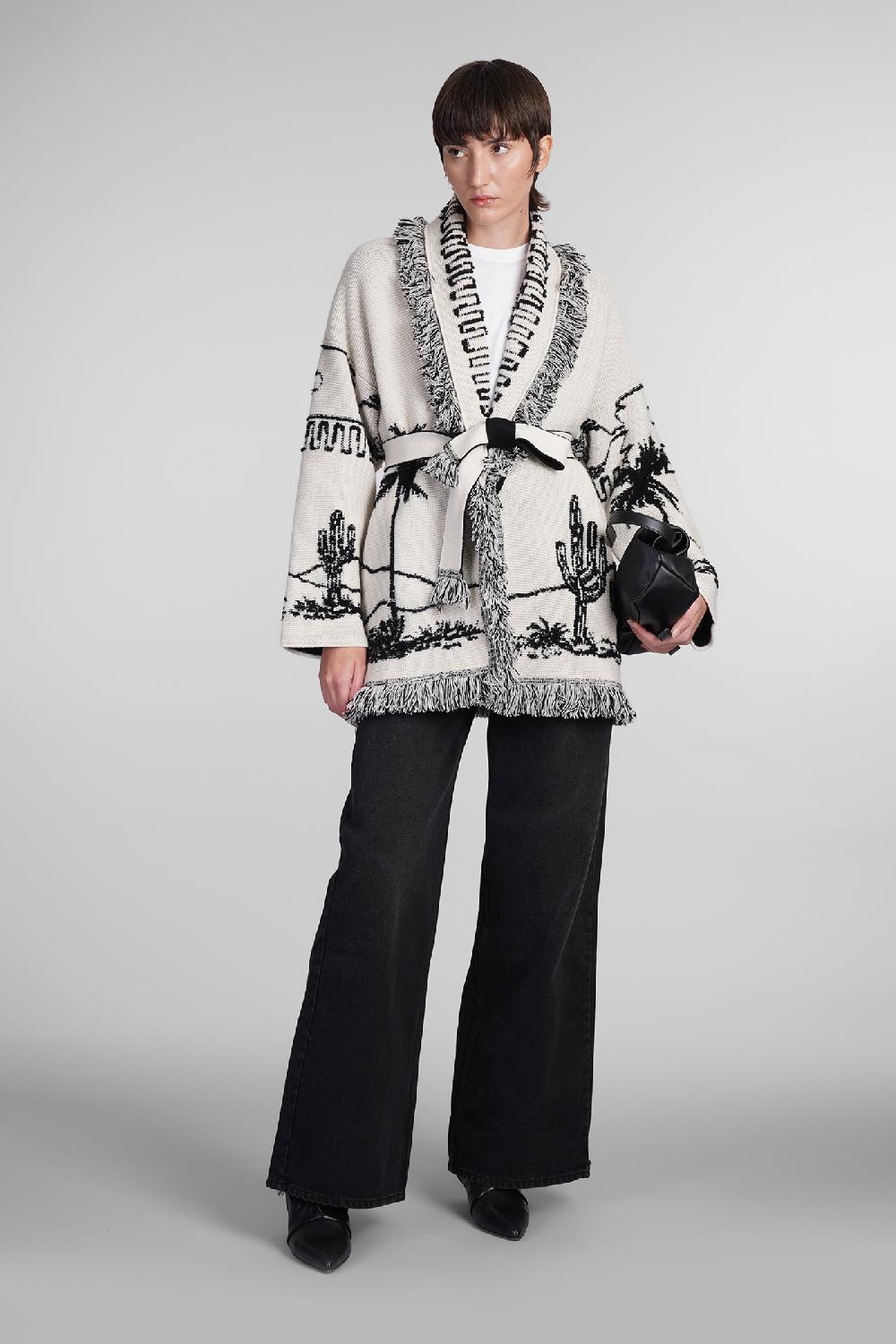 Deliberti Alanui Cardigan in cashmere beige cod. 408023 - Deliberti The Luxury Shopping Saldi Di Fabbrica