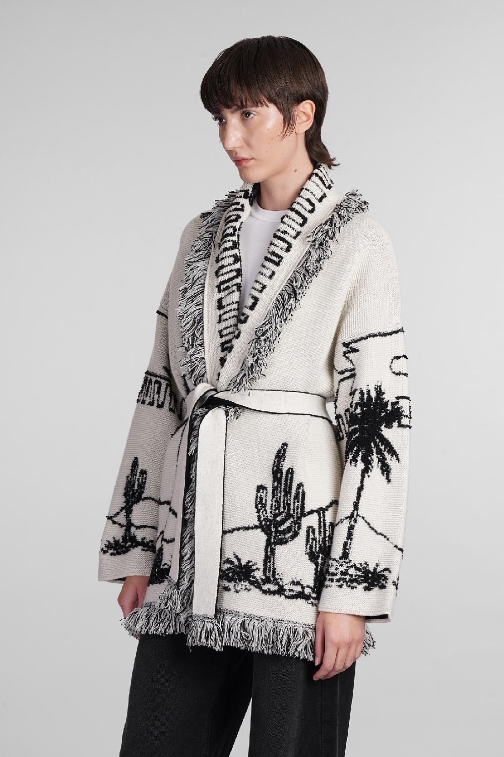 Deliberti Alanui Cardigan in cashmere beige cod. 408023 - Deliberti The Luxury Shopping Saldi Di Fabbrica
