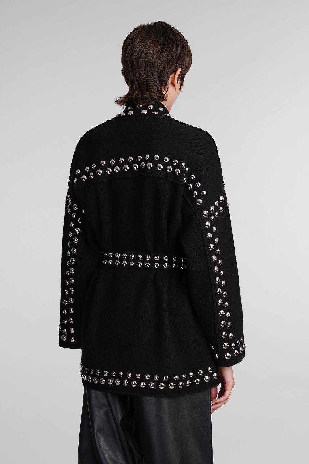 Deliberti Alanui Cardigan in lana nera cod. 409056 - Deliberti The Luxury Shopping I Più Venduti