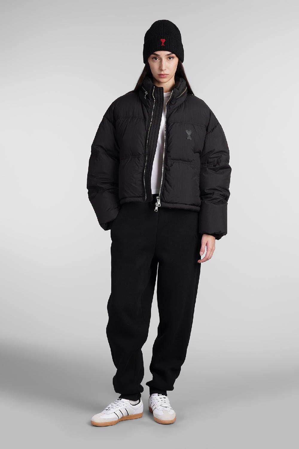 Deliberti Ami Paris Piumino in poliammide nera cod. 406932 - Deliberti The Luxury Shopping Spedizione Gratuita