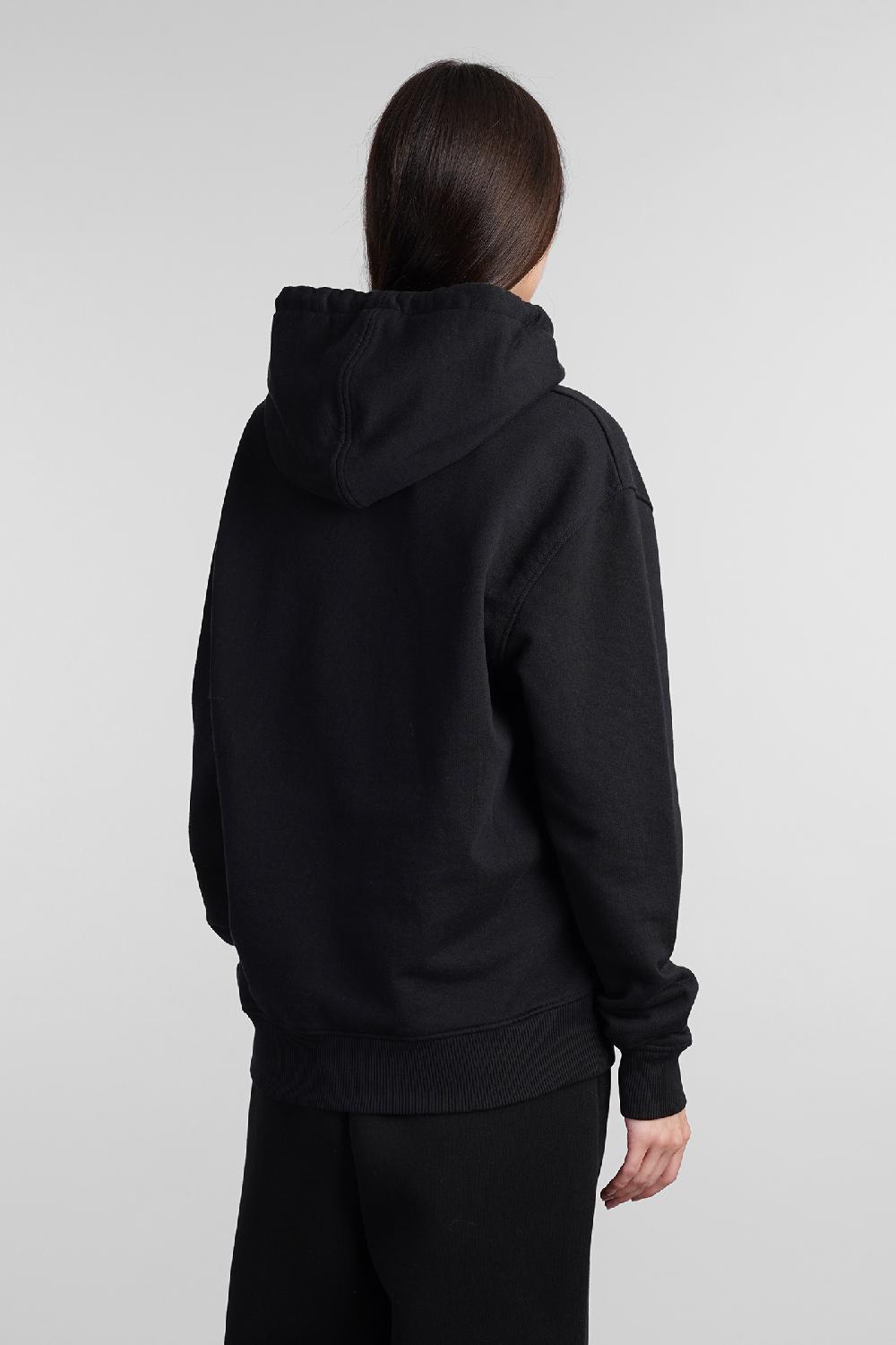 Deliberti Ami Paris Felpa in cotone nero cod. 402083 - Deliberti The Luxury Shopping Prezzo Ridotto