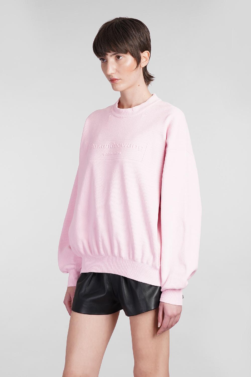 Deliberti Alexander Wang Maglia in poliestere rosa cod. 401580 - Deliberti The Luxury Shopping Online