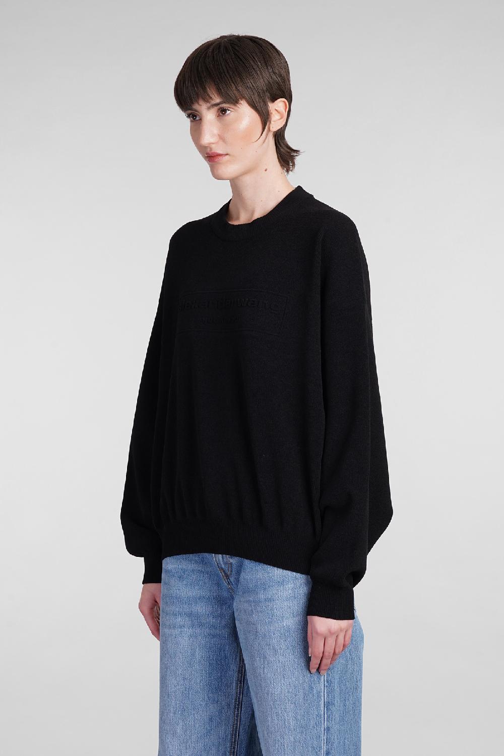 Deliberti Alexander Wang Maglia in poliestere nero cod. 401579 - Deliberti The Luxury Shopping Offerte