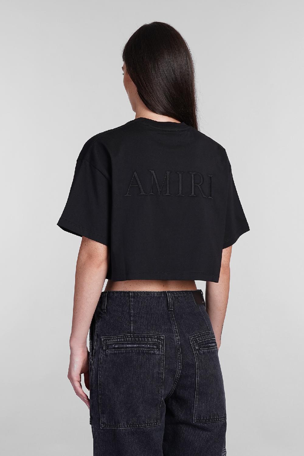 Deliberti Amiri T-shirt in cotone nero cod. 401272 - Deliberti The Luxury Shopping Affare Del Giorno