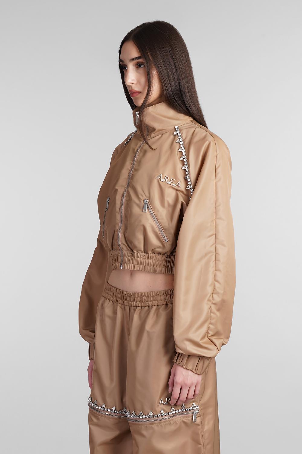 Deliberti Area Giacca casual in nylon beige cod. 409265 - Deliberti The Luxury Shopping Vendita