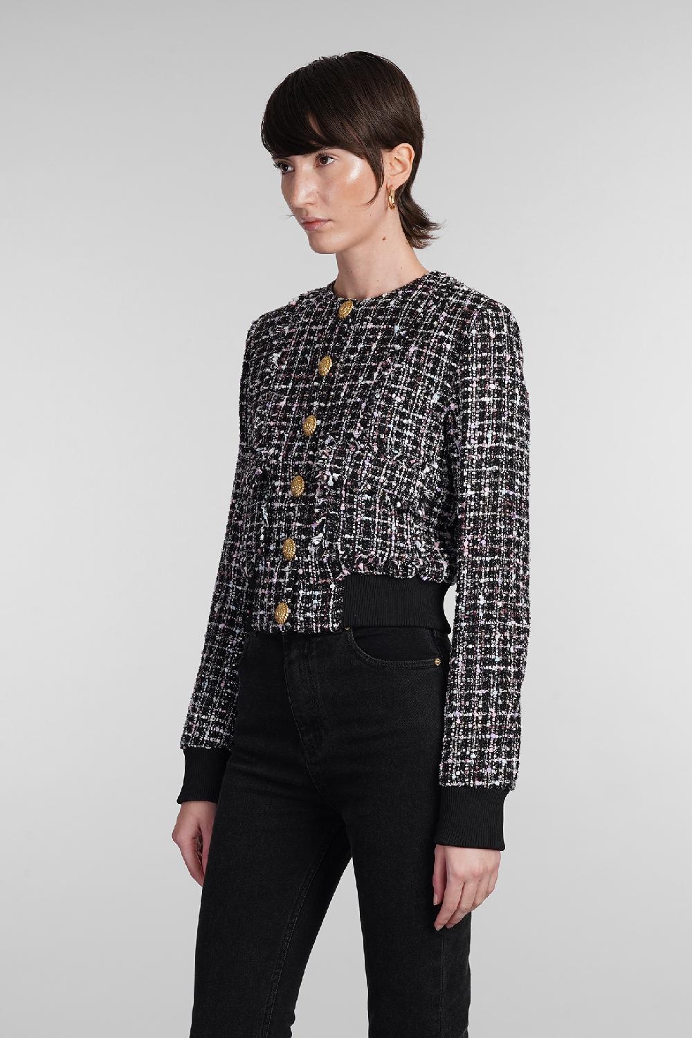 Deliberti Balmain Giacca casual in poliestere nero cod. 403045 - Deliberti The Luxury Shopping Vendita