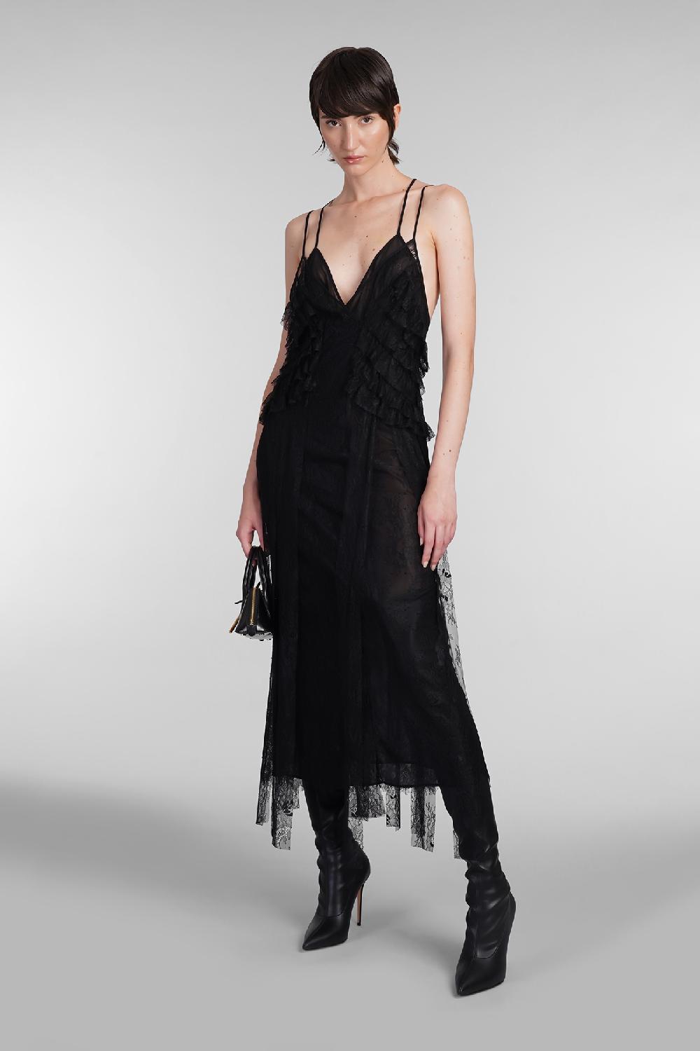 Deliberti Blumarine Abito in poliammide nera cod. 403546 - Deliberti The Luxury Shopping Novità