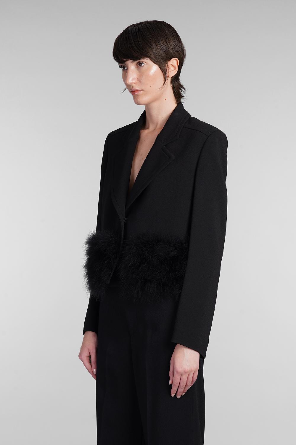 Deliberti Blumarine Blazer in viscosa nera cod. 403538 - Deliberti The Luxury Shopping Offerta