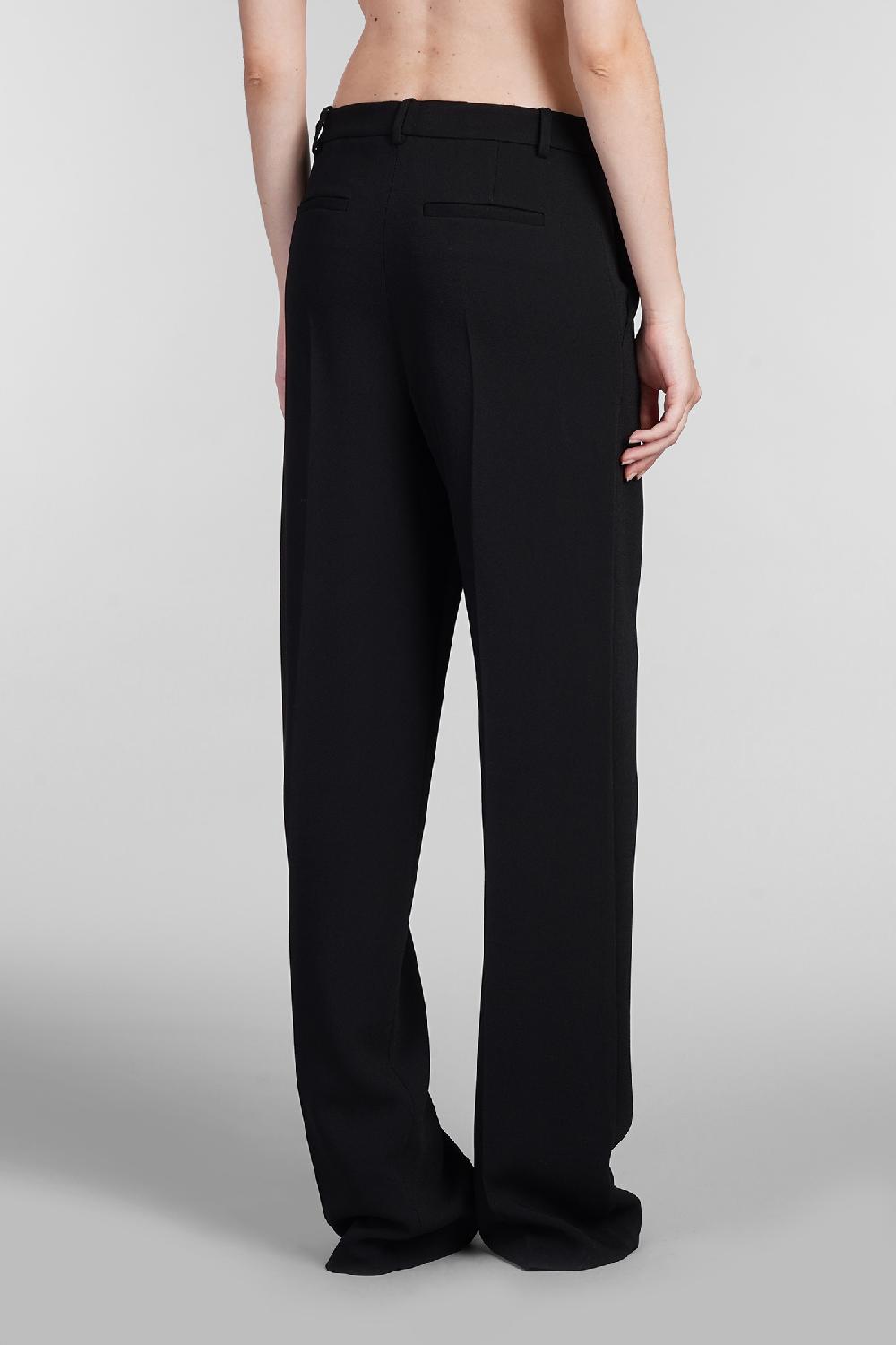 Deliberti Blumarine Pantalone in viscosa nera cod. 403545 - Deliberti The Luxury Shopping Negozio