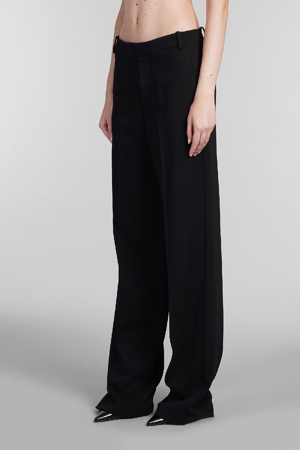 Deliberti Blumarine Pantalone in viscosa nera cod. 403545 - Deliberti The Luxury Shopping Negozio