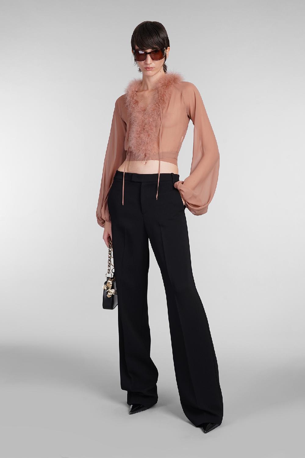 Deliberti Blumarine Blusa in seta rosa cod. 403548 - Deliberti The Luxury Shopping Moda