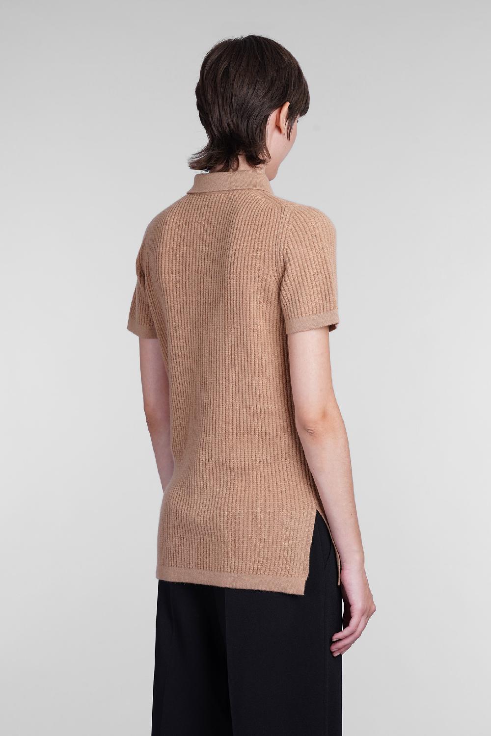 Deliberti Blumarine Polo in lana marrone cod. 403553 - Deliberti The Luxury Shopping 2025