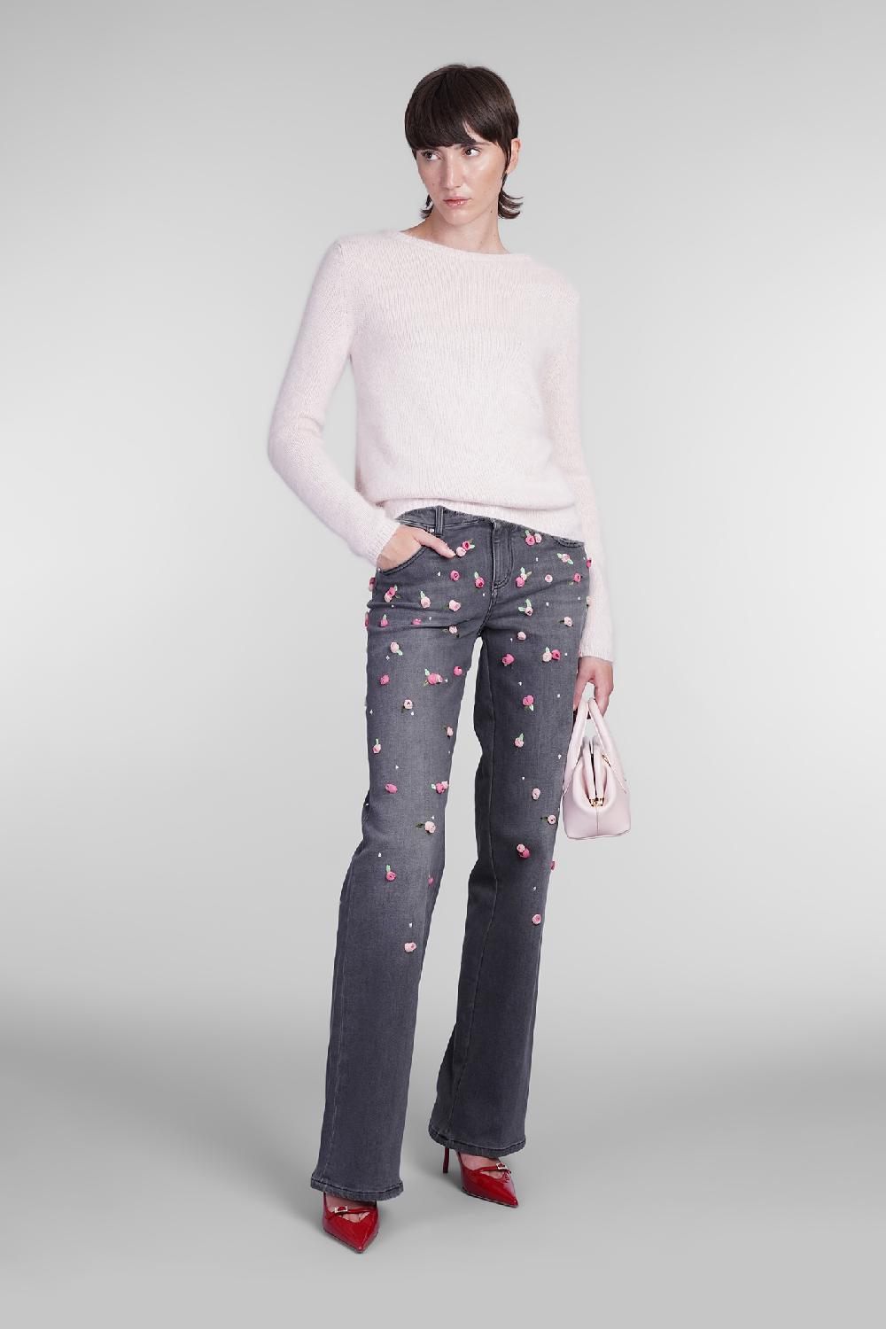Deliberti Blumarine Jeans in cotone grigio cod. 405280 - Deliberti The Luxury Shopping In Linea
