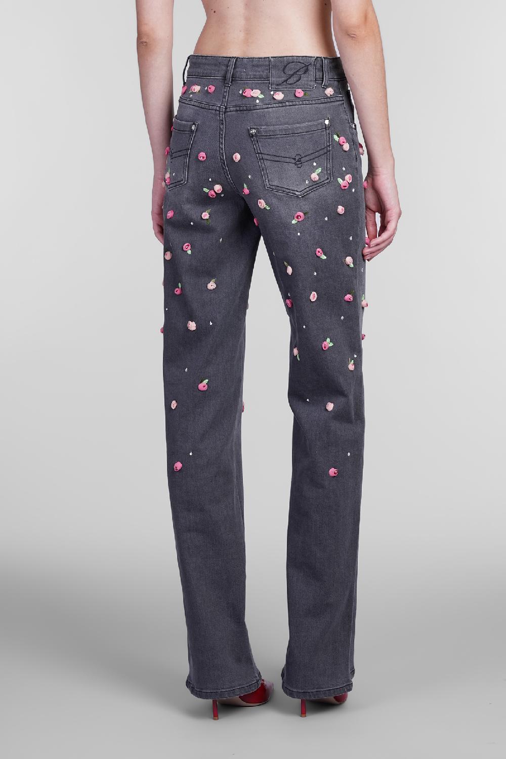Deliberti Blumarine Jeans in cotone grigio cod. 405280 - Deliberti The Luxury Shopping In Linea