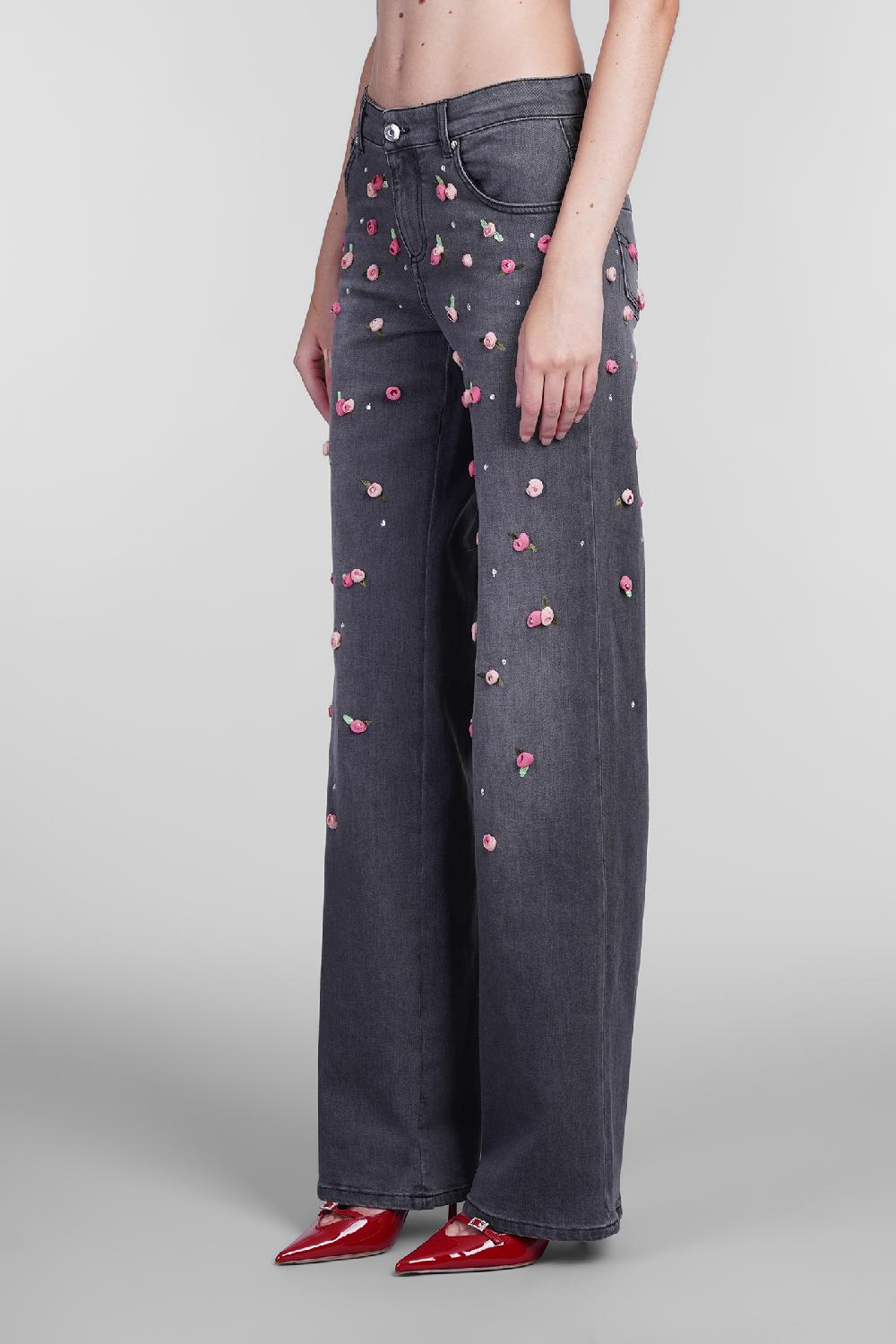 Deliberti Blumarine Jeans in cotone grigio cod. 405280 - Deliberti The Luxury Shopping In Linea