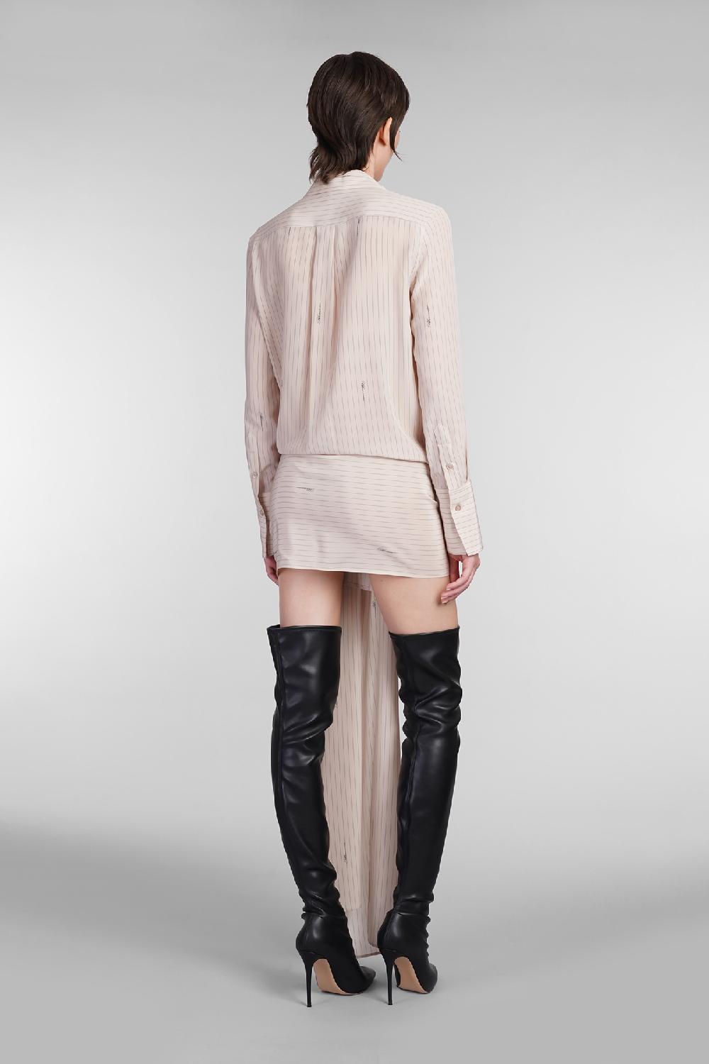 Deliberti Blumarine Abito in seta beige cod. 403547 - Deliberti The Luxury Shopping Nuovo
