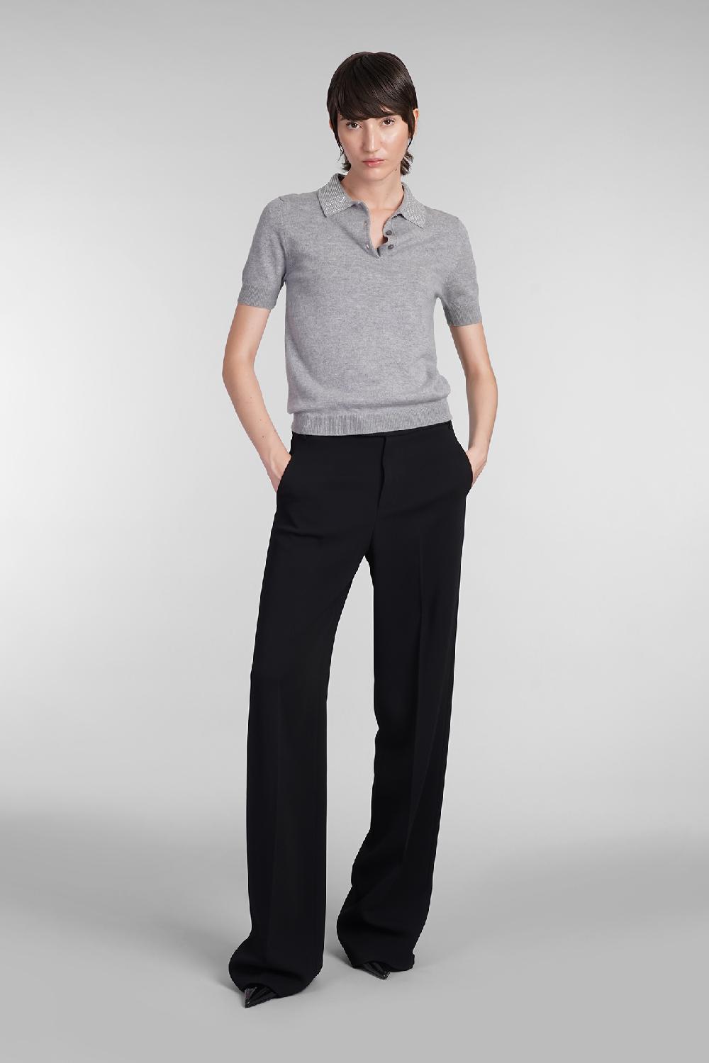 Deliberti Blumarine Polo in lana grigia cod. 403554 - Deliberti The Luxury Shopping Qualità