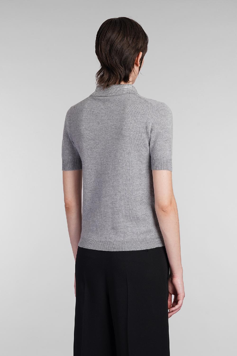 Deliberti Blumarine Polo in lana grigia cod. 403554 - Deliberti The Luxury Shopping Qualità