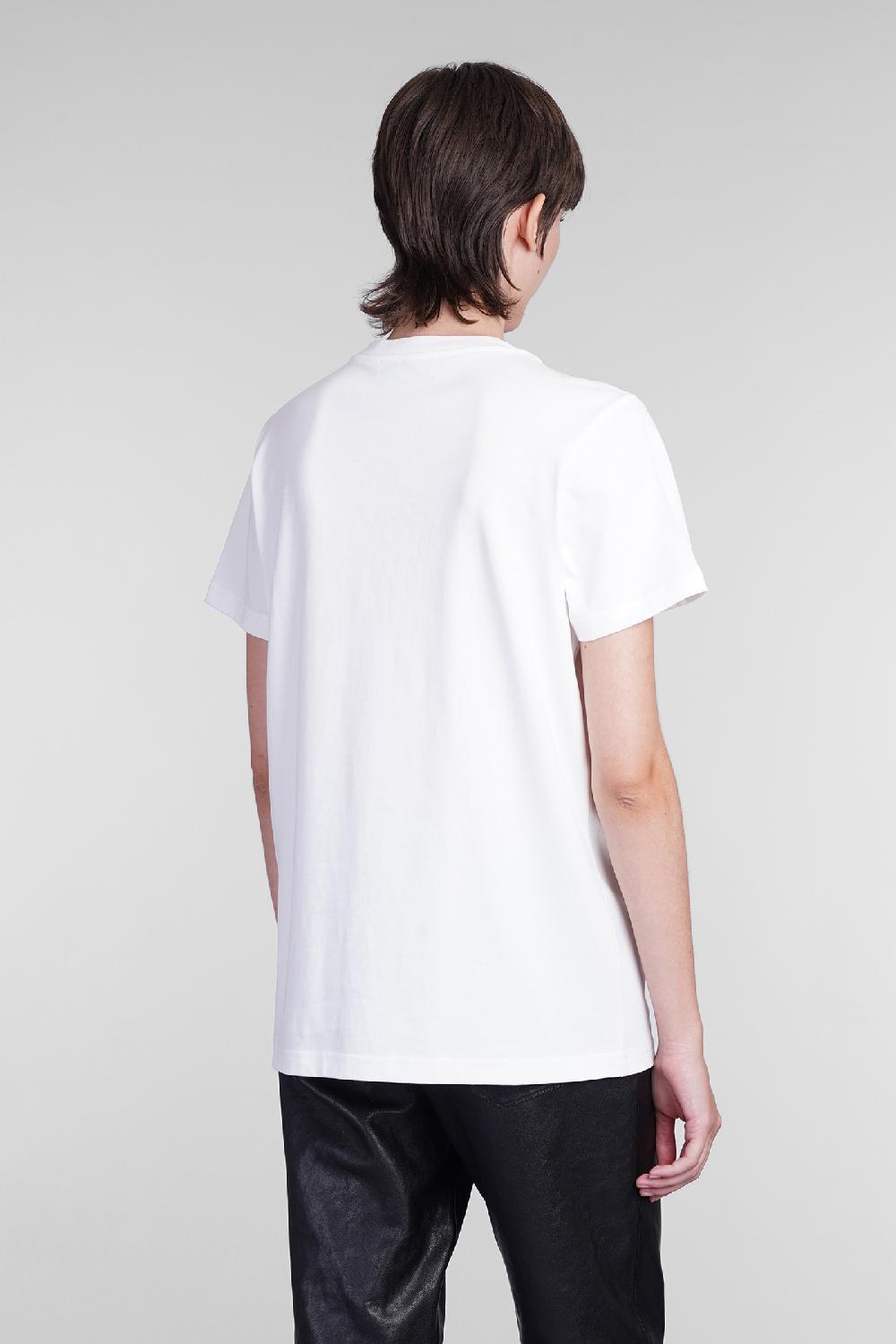 Deliberti Blumarine T-shirt in cotone bianco cod. 403559 - Deliberti The Luxury Shopping Promozione