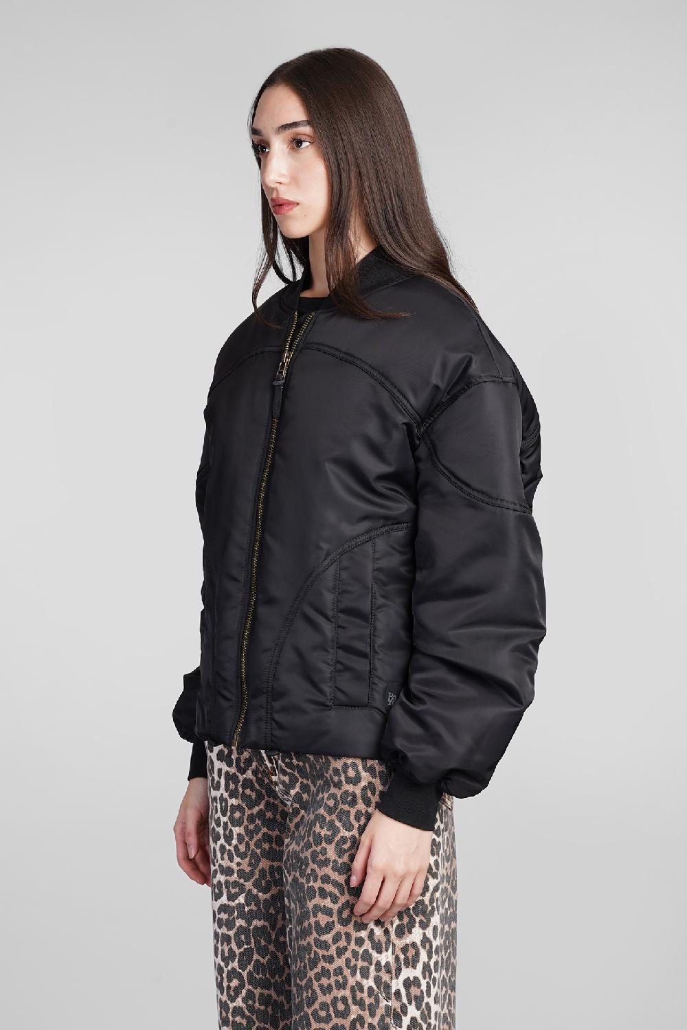 Deliberti Bacon Bomber in poliammide nera cod. 407803 - Deliberti The Luxury Shopping Qualità Garantita