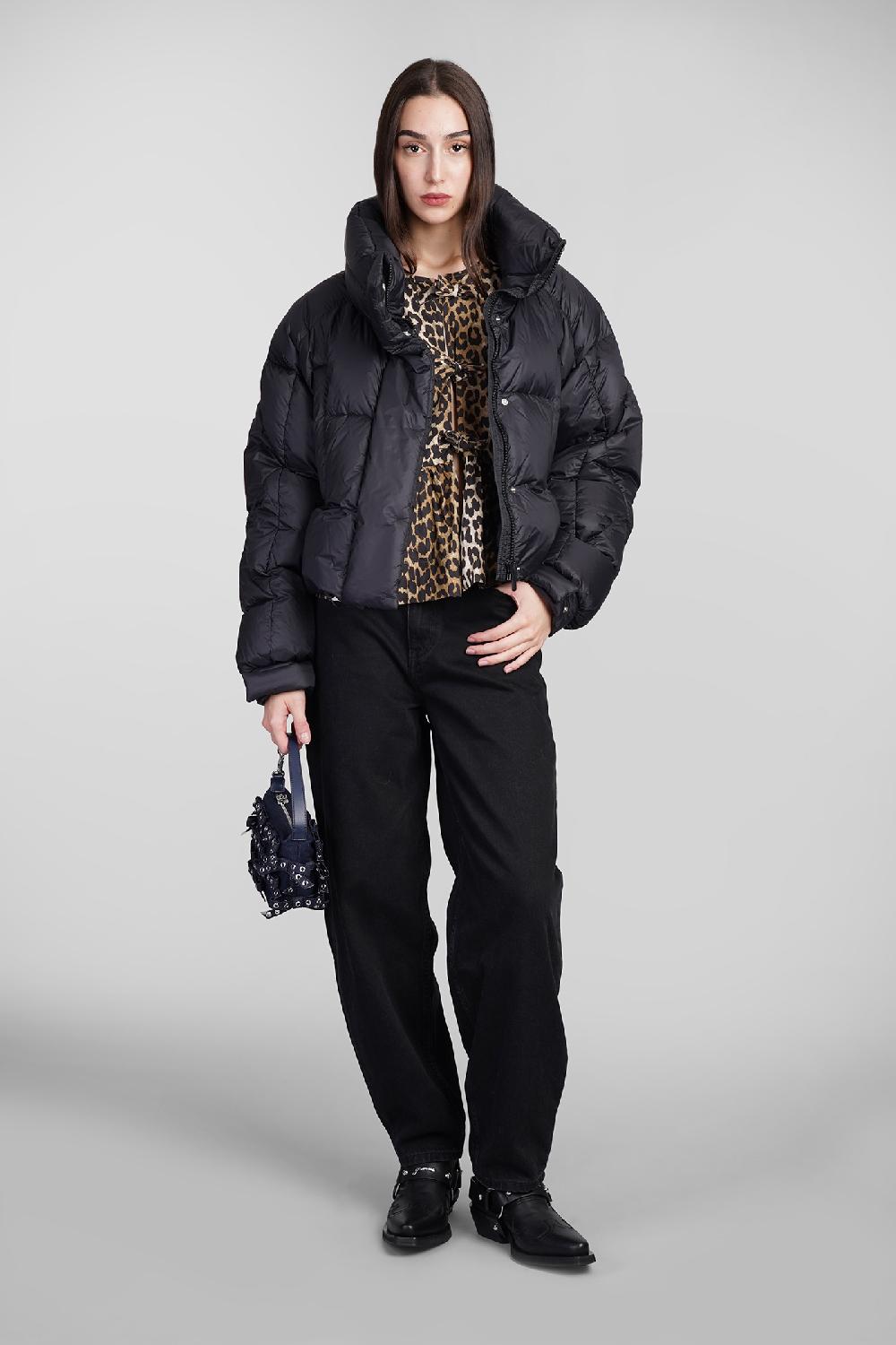 Deliberti Bacon Piumino in poliammide nera cod. 408585 - Deliberti The Luxury Shopping Negozi Online