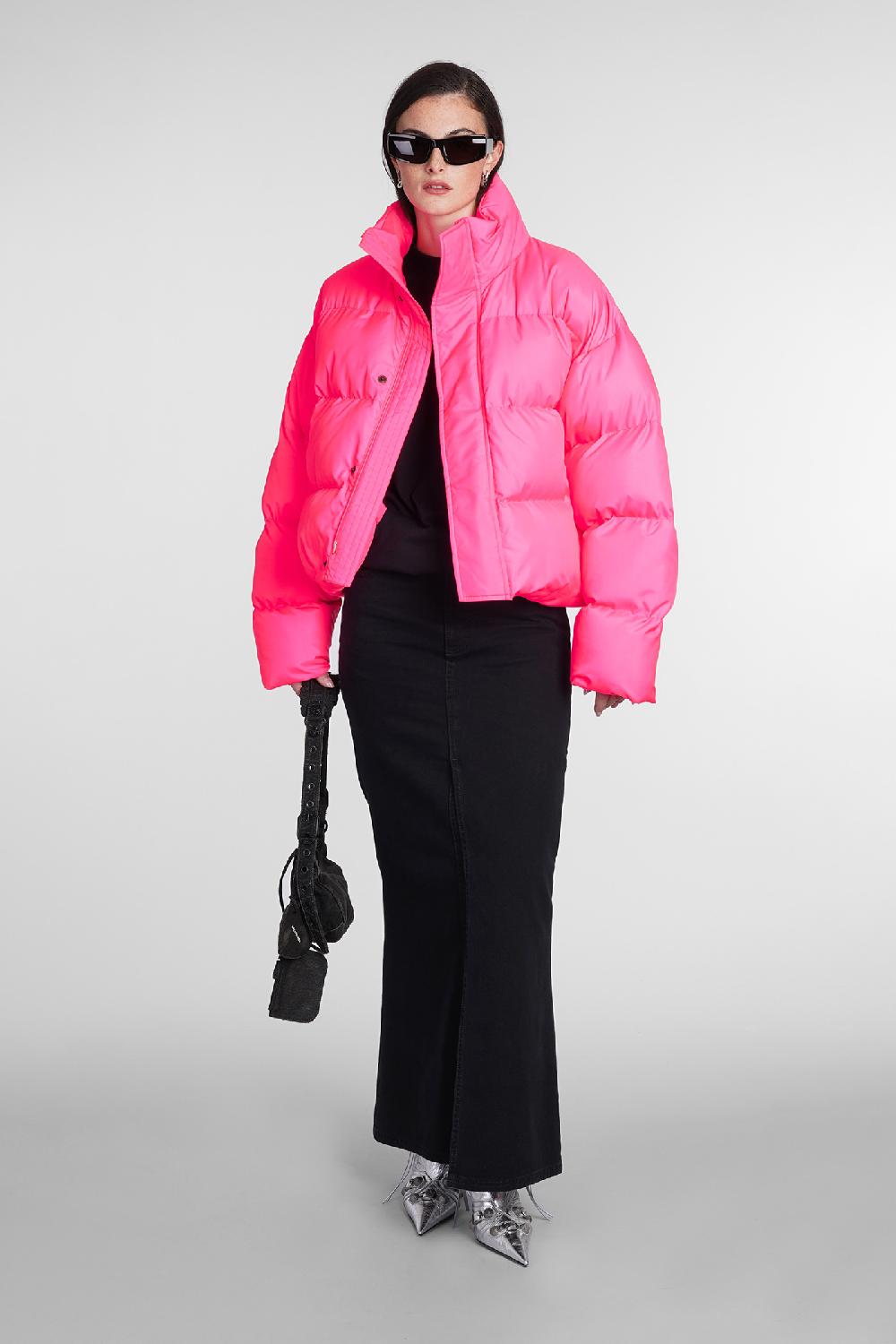 Deliberti Balenciaga Piumino in poliestere rosa cod. 386195 - Deliberti The Luxury Shopping Fino Al -60%